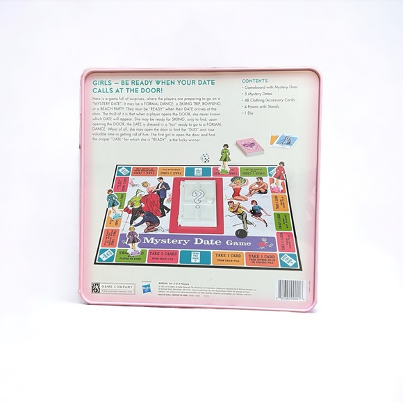 New in Box 2014 Mystery Date Board Game in Collectible Tin - Picture 2 of 3